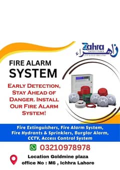 Fire Alarm System, Smoke fire/Dhaua camera/cctv camera dor sale/D Link 0