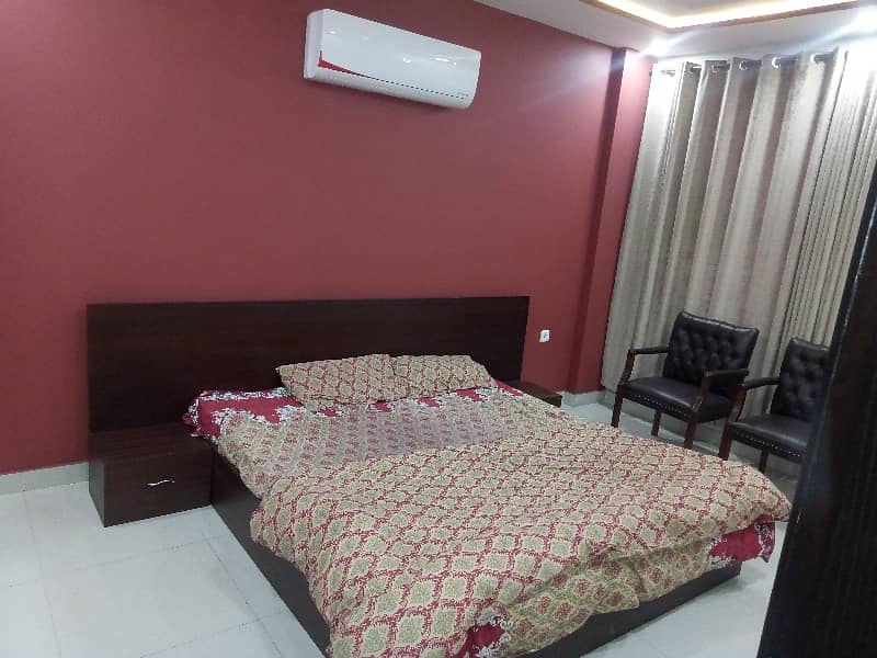 1 bed brand new luxury furnished flat apartment available in bahria town lahore 0