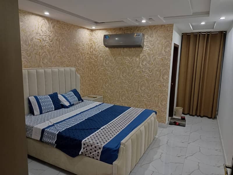 2 bed brand new luxury furnished flat apartment available in bahria town lahore 1