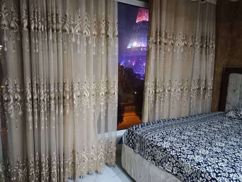 2 bed brand new luxury furnished flat apartment available in bahria town lahore 6