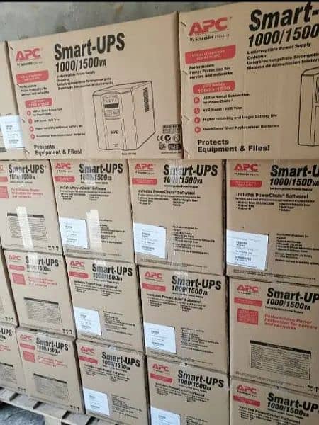 APC SMART UPS all models available 650va/1kva/3kva/5kva available 9