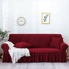 Turkish Style sofa covers frill sofa cover 5 seater colours available 0