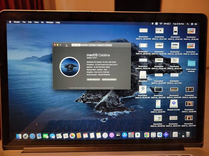 Macbook Pro 2015 i7 16GB RAM 2