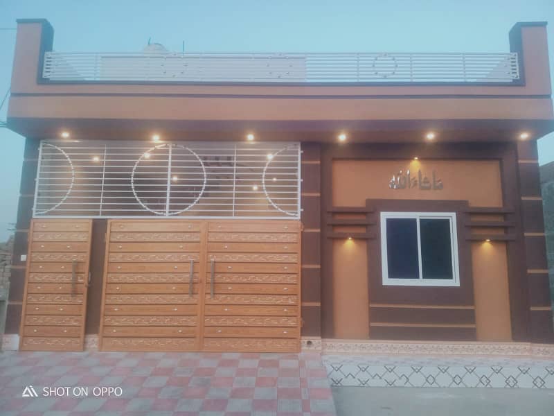 Al Fareed town civil hospital road New brand 4 marly single store house for sale 22