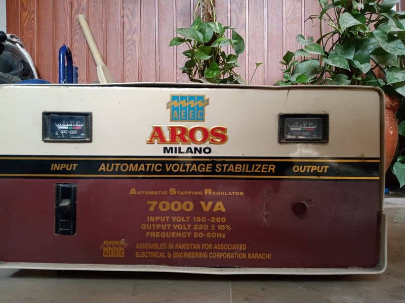 Voltage Stabilizer Automatic 7000 Watt 1