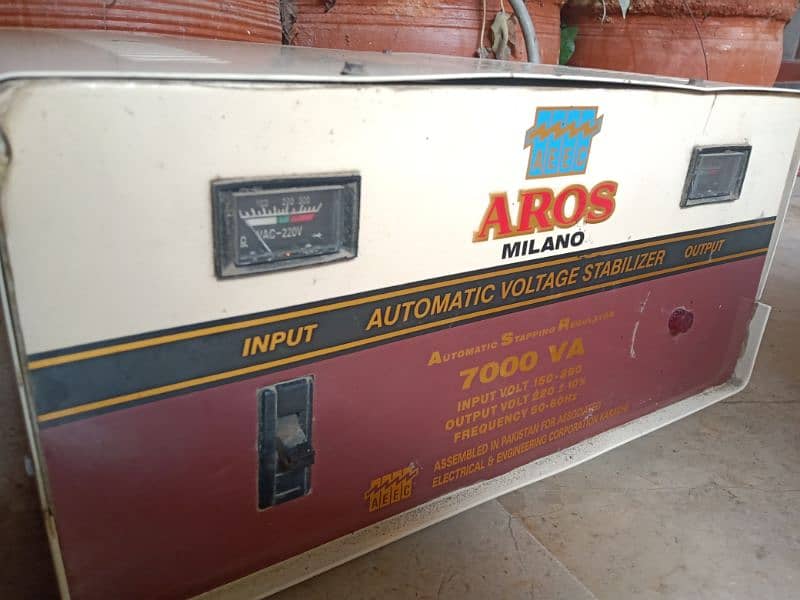 Voltage Stabilizer Automatic 7000 Watt 7