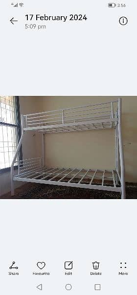 Bunk bed/Double story bed/Iron Bunker bed 1