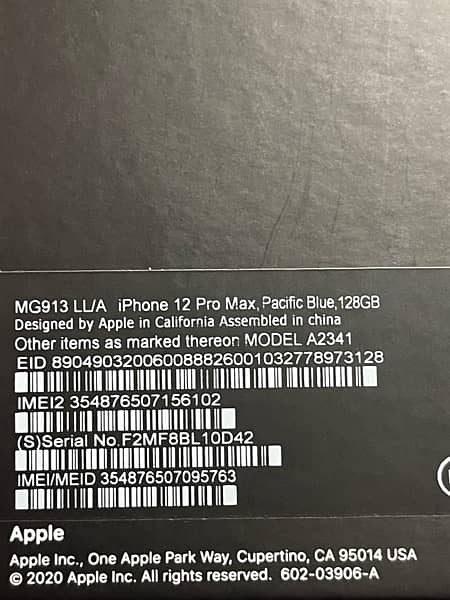 iPhone 12 Pro Max 128GB (non PTA) 3