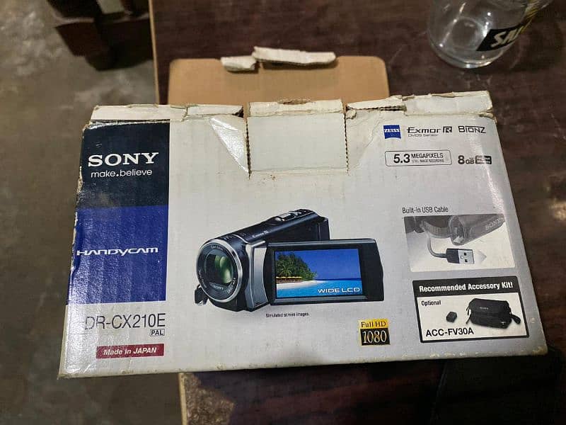 Sony HDR-CX210E Handycam With All Accessory 8
