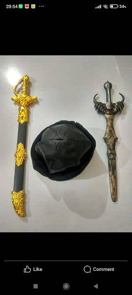 Toy swords and ertugrul caps 4