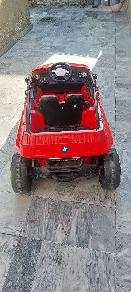 6 wheel powerfull car 65 kg capacity for 2 years to 12 years old 1