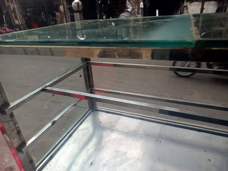 steel counter 100℅ pure steel urgent sale 7