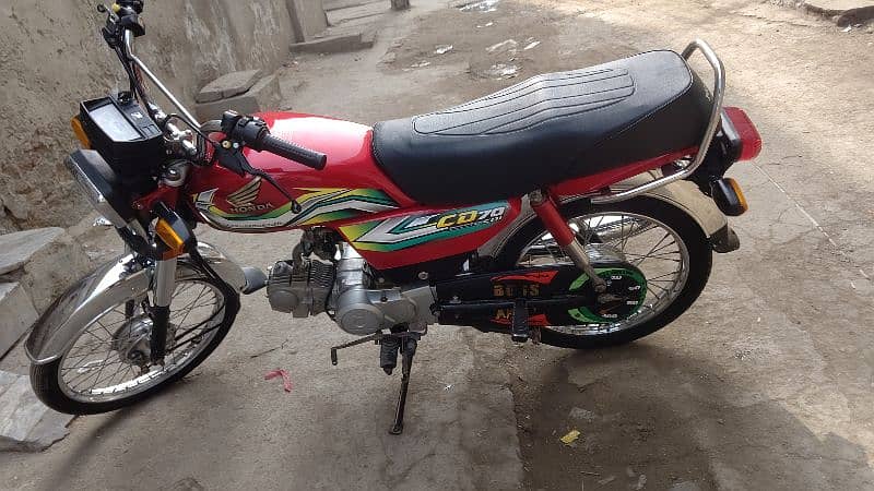 Honda cd 70 2023 model good condition All documents clear 2