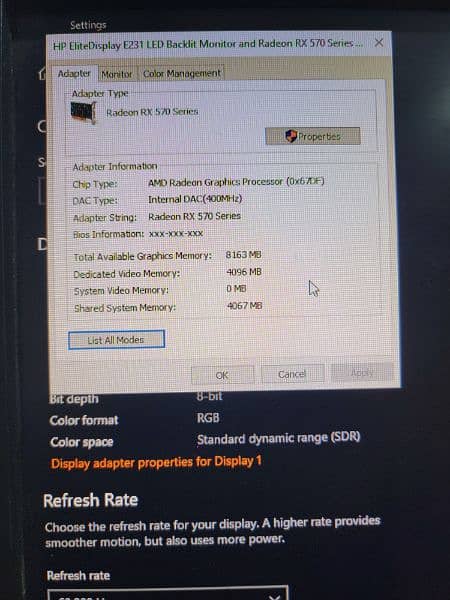 AMD Radeon Rx 570 4GB 10/10 Condition 6