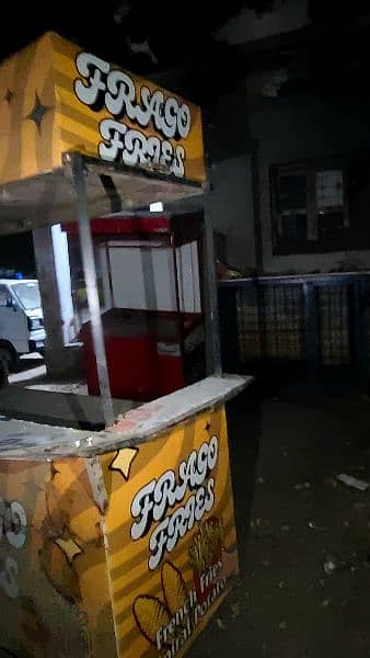 Fries stall Thela for sale 2