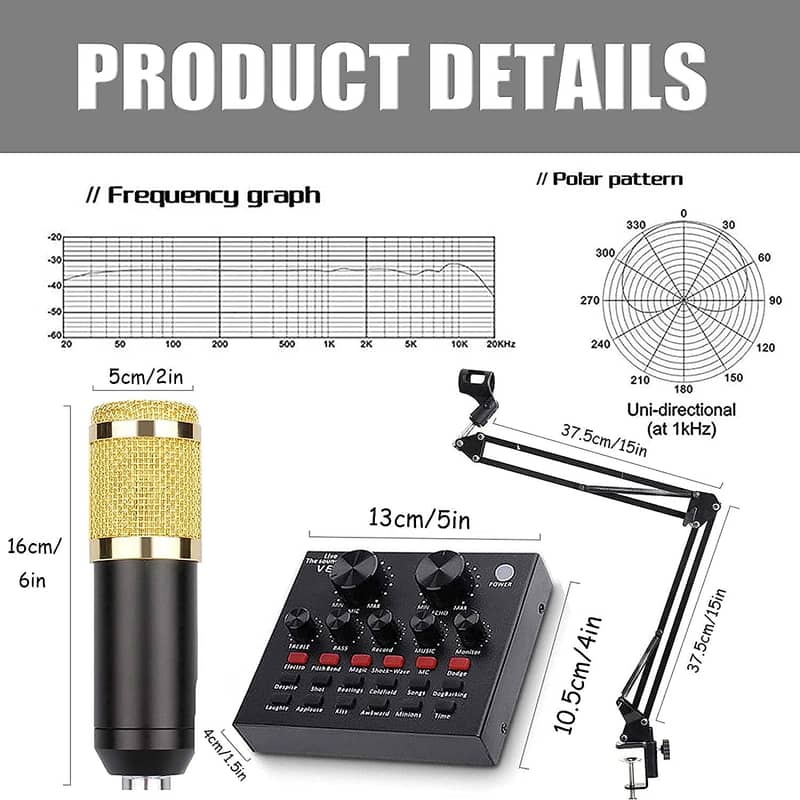 BM 800 Condenser Microphone Kit 0