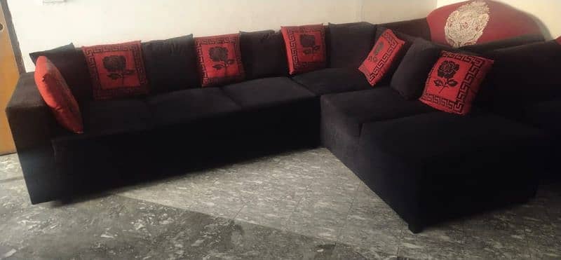 Right hand 6 seater corner sofa 0