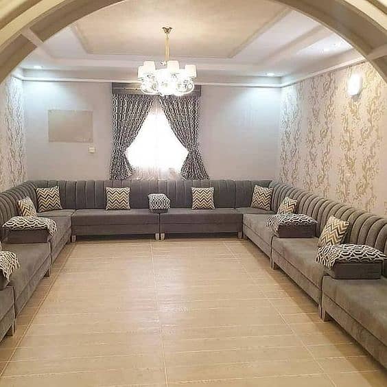 Sofa set/5,6,7 Seater/L shape /Coffee chairs /cum bed/ Ottoman stools 3