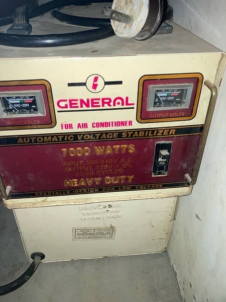 General 7000 Watt And Universal A70 Stabilizer Air Conditioning 5
