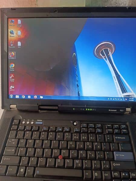 laptop Lenovo Thinkpad r61 model ram 2gb rom 160 2