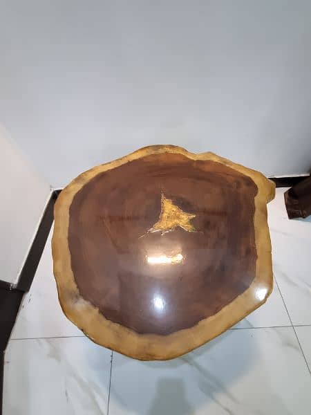 Wooden Table , Centre Table , Live Edge Resin Table 7