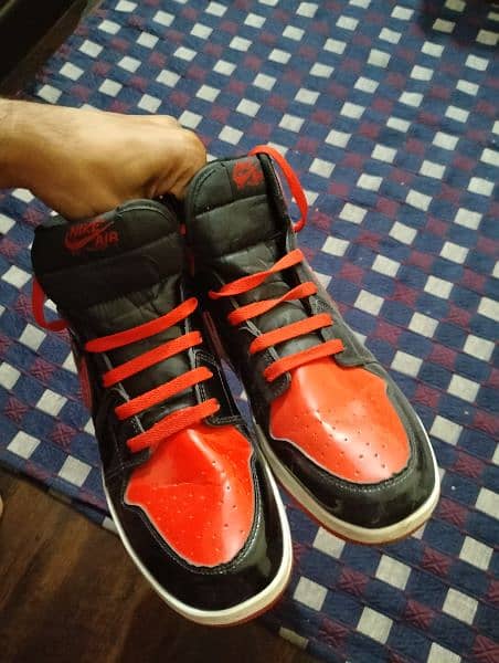 Nike air jorden mirror bred patent 4