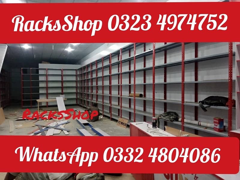 New Store Rack/ File rack/ wall rack/ Gondola Rack/ Trolleys/ counters 1