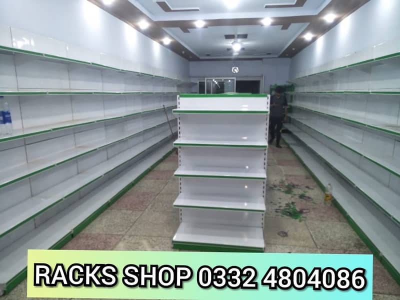 New Store Rack/ File rack/ wall rack/ Gondola Rack/ Trolleys/ counters 3