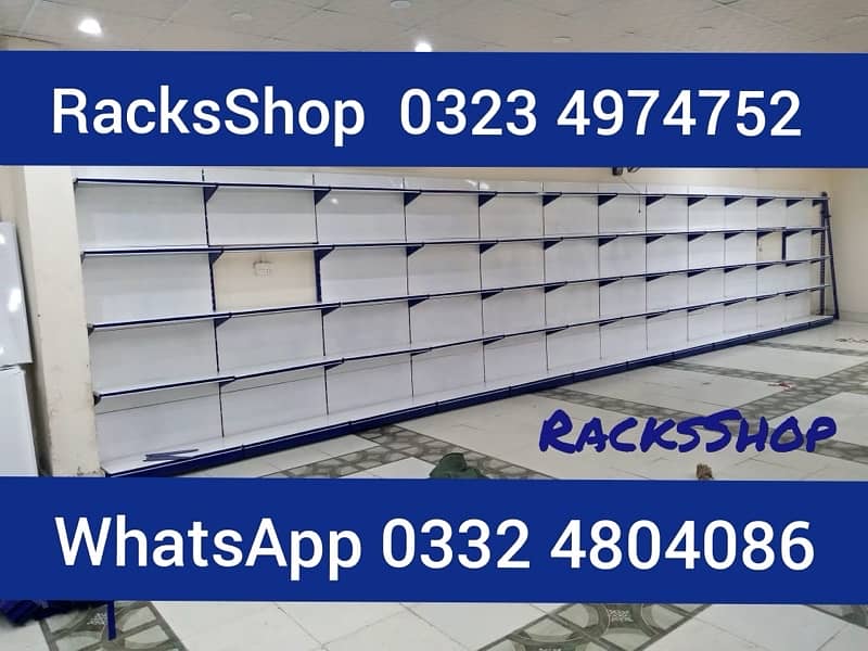 New Store Rack/ File rack/ wall rack/ Gondola Rack/ Trolleys/ counters 7