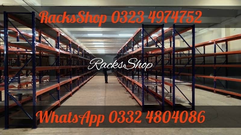 New Store Rack/ File rack/ wall rack/ Gondola Rack/ Trolleys/ counters 8