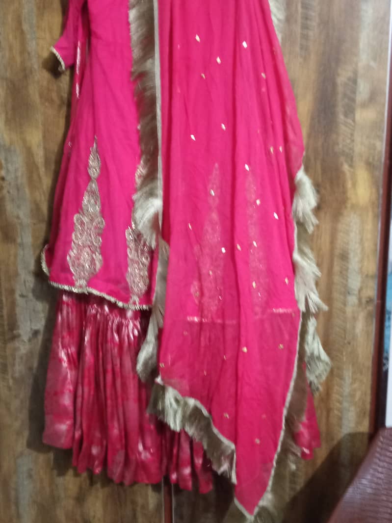 Designer bridal Mehndi dress 2