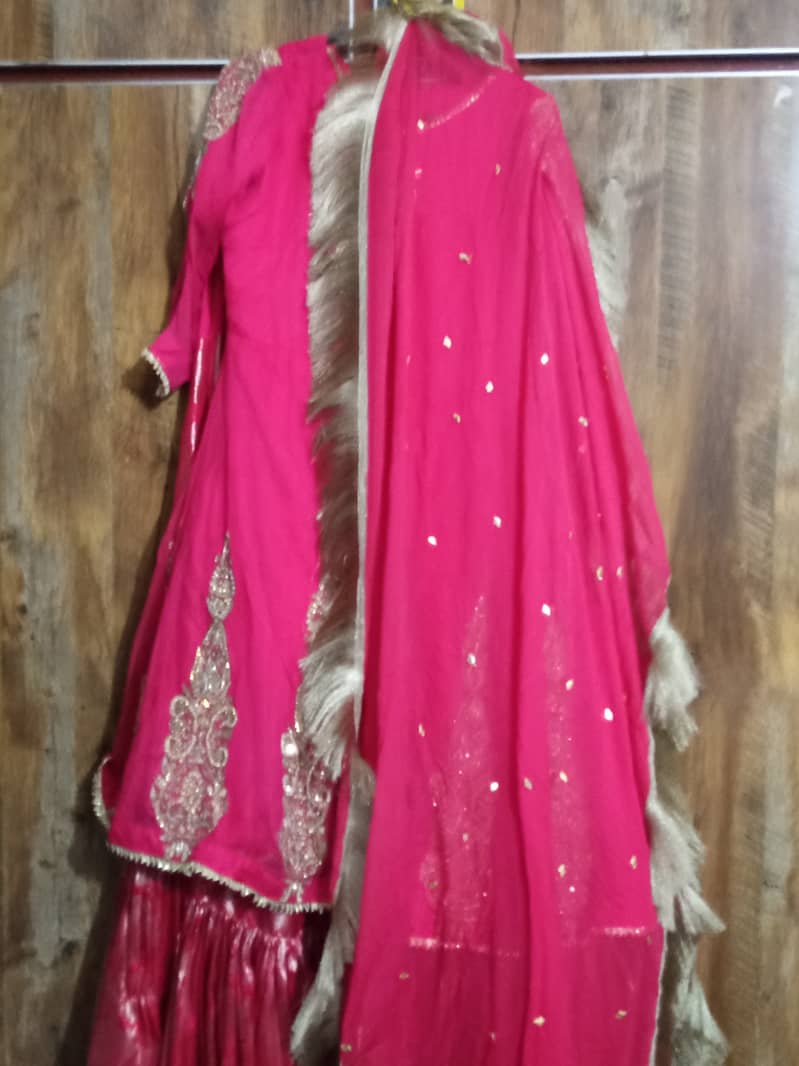 Designer bridal Mehndi dress 3