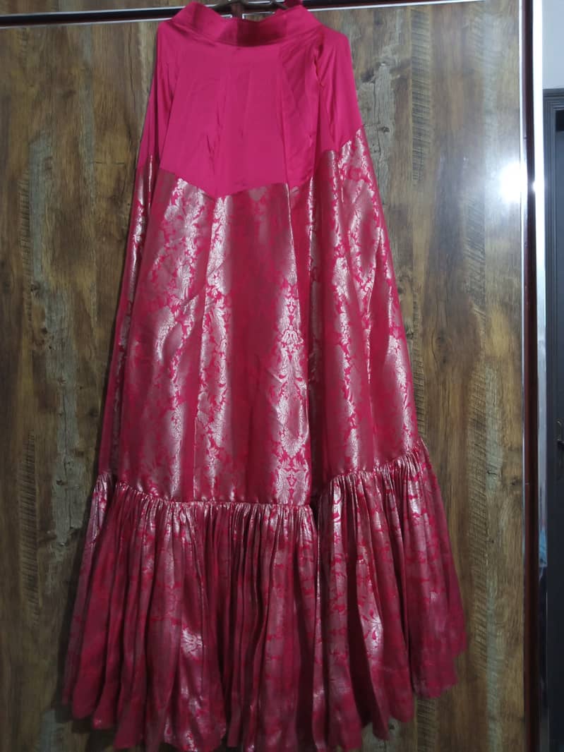 Designer bridal Mehndi dress 9