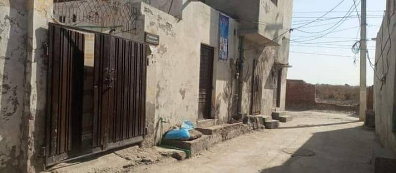 3 Marla House for sale in Liaquat Colony PAF Road Sargodha. 1