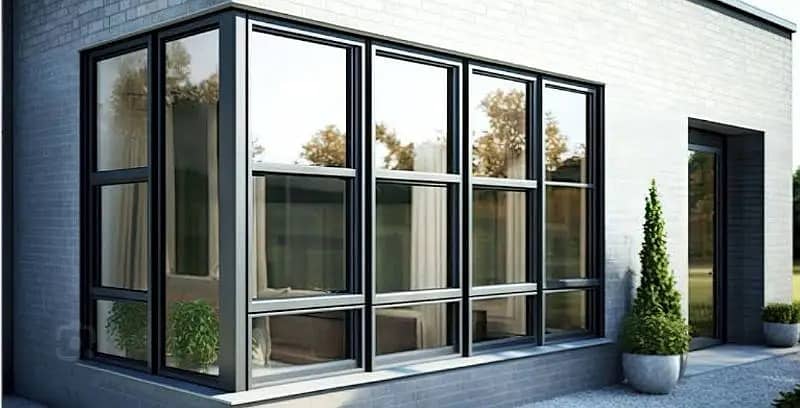 upvc window and door system and almunium and glass work 5