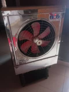 Full steel body air cooler. 7 din pehly lia hay new. All ok.