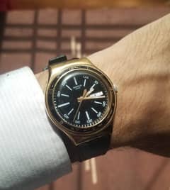Swatch Swiss made original copper gold dial