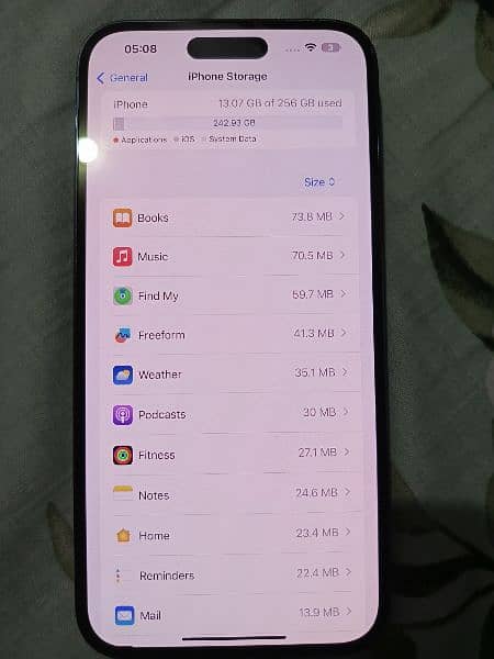 iPhone 14 pro max 256 gb purple color 3