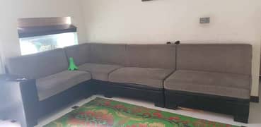 l. shape sofa set