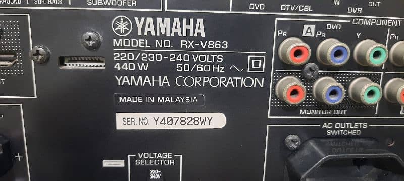 Yakhaha RX-V 836 2