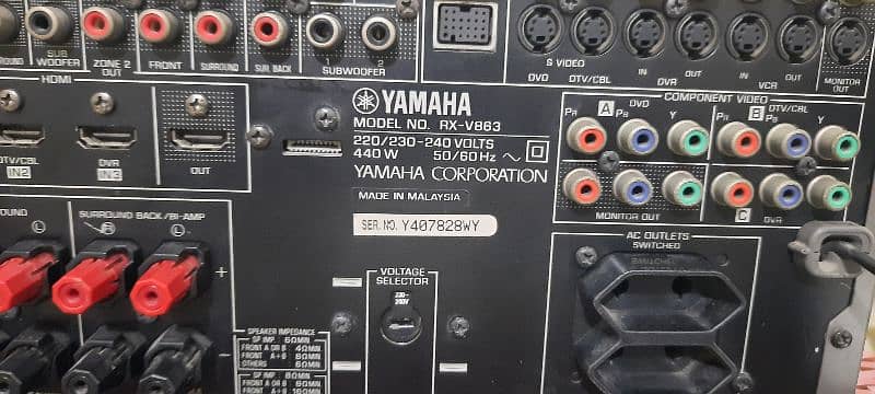 Yakhaha RX-V 836 3