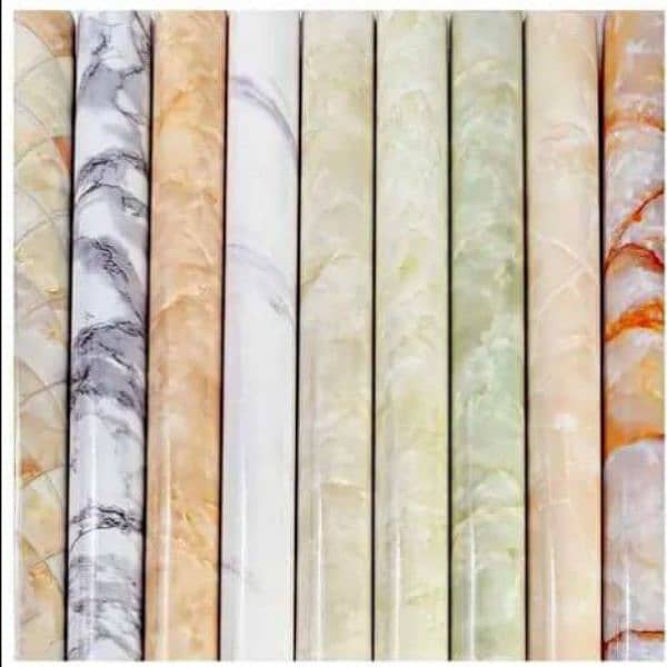 marble sheets,Self adhesive wooden sticker, Furniture tape, 1