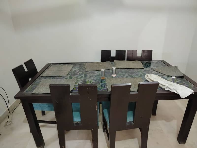 Wooden dining table 1