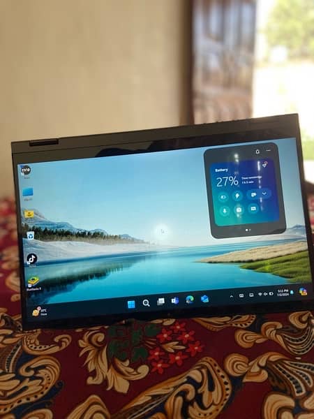 lenovo idea pad flex5, core i5, touch screen 3