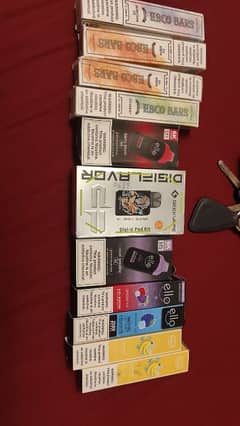 electric vapes and flavours