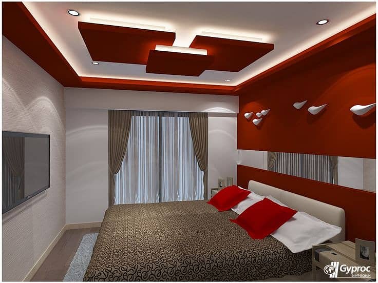 Ceiling, jafari Ceiling, Gypsum Ceiling, POP Ceiling, Fancy Designs 1