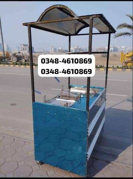 chips burger restaurant kitchen food counter stal cart rere sale new 15