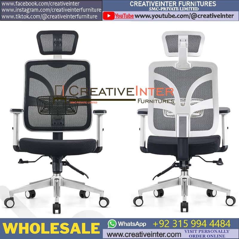 Office Chair Gaming Study Computer Ergonomic Table L Shape Desk 18