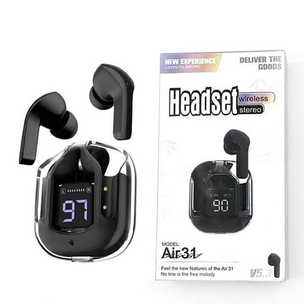 Air 31 Earbuds New Box Pack 2