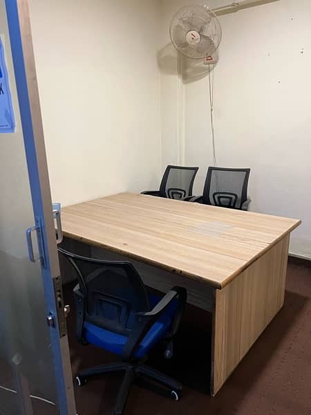 Fully Furnished Office on Rent/seperate//dedicated furnish/independant 4